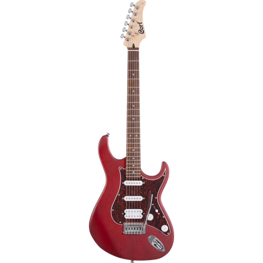 CORT G110OPBC Elektrische gitaar Open Pore Black Cherry
