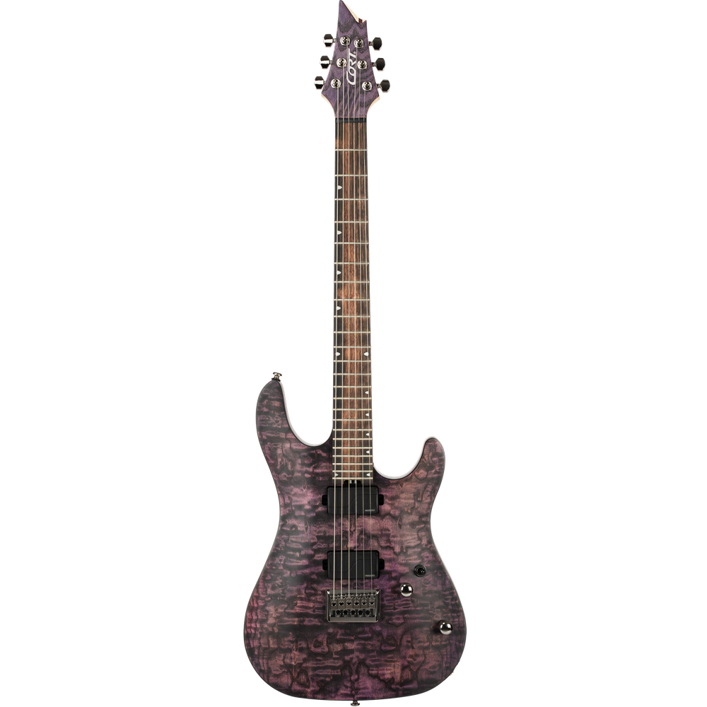 CORT KX500EDV Elektrische gitaar Etched Deep Violet