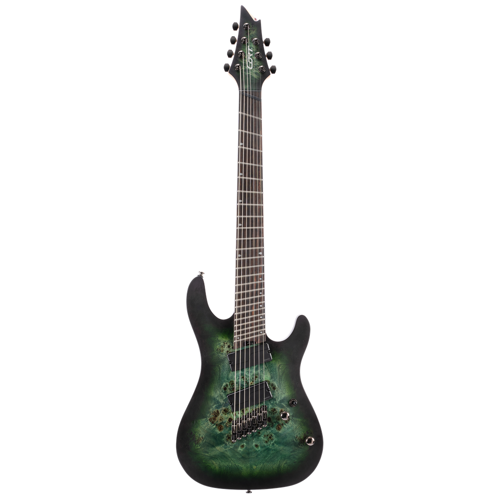 CORT KX507MSSDG 7-snarige elektrische gitaar Stardust Green