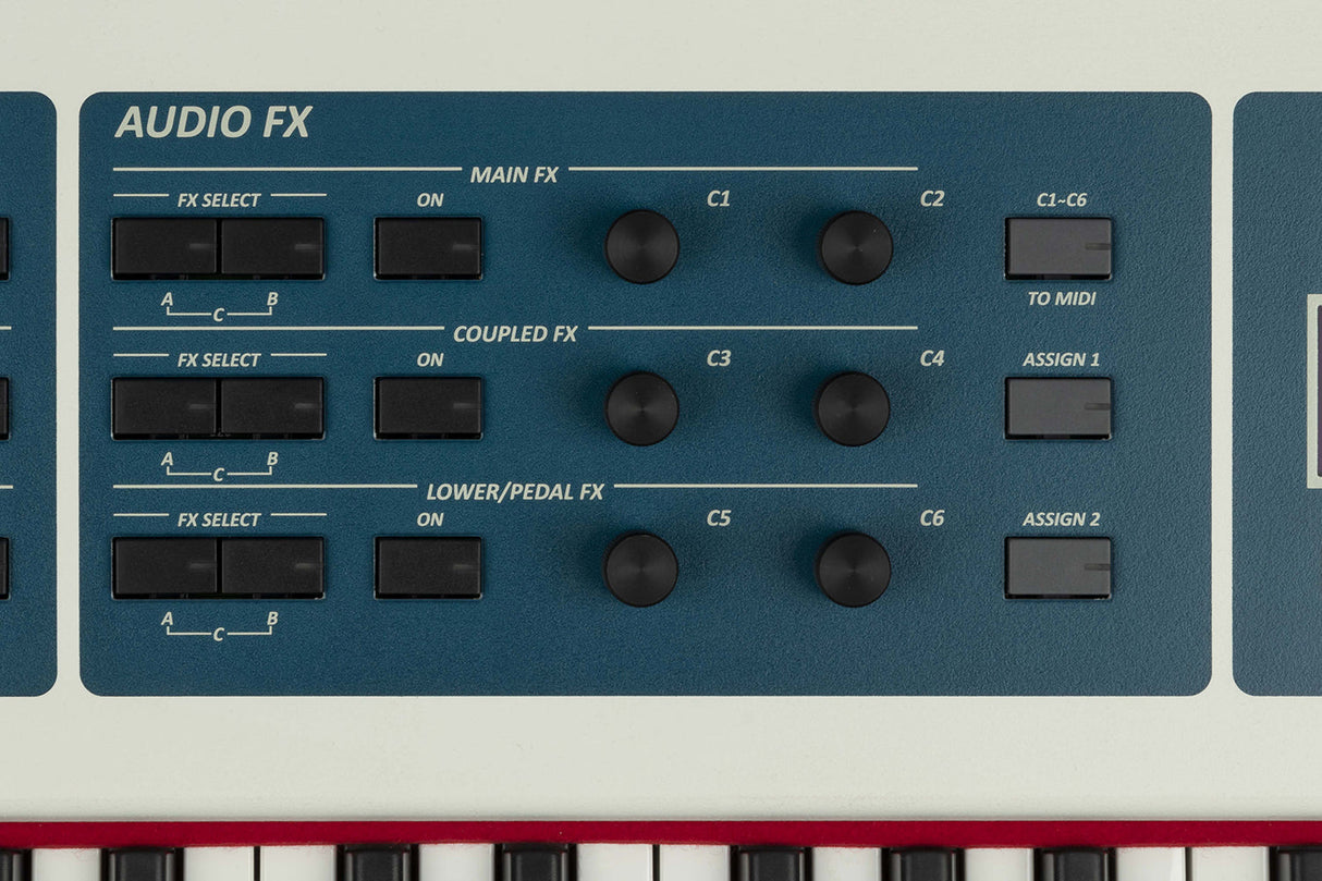 Dexibell VIVO S10L Stage Piano 76 toetsen, Advanced T2L, gemotoriseerde drawbars