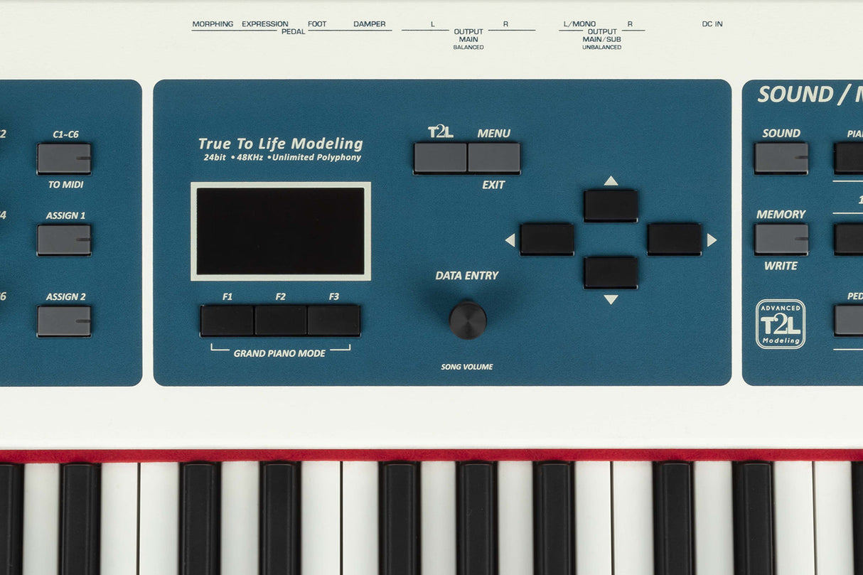 Dexibell VIVO S10L Stage Piano 76 toetsen, Advanced T2L, gemotoriseerde drawbars