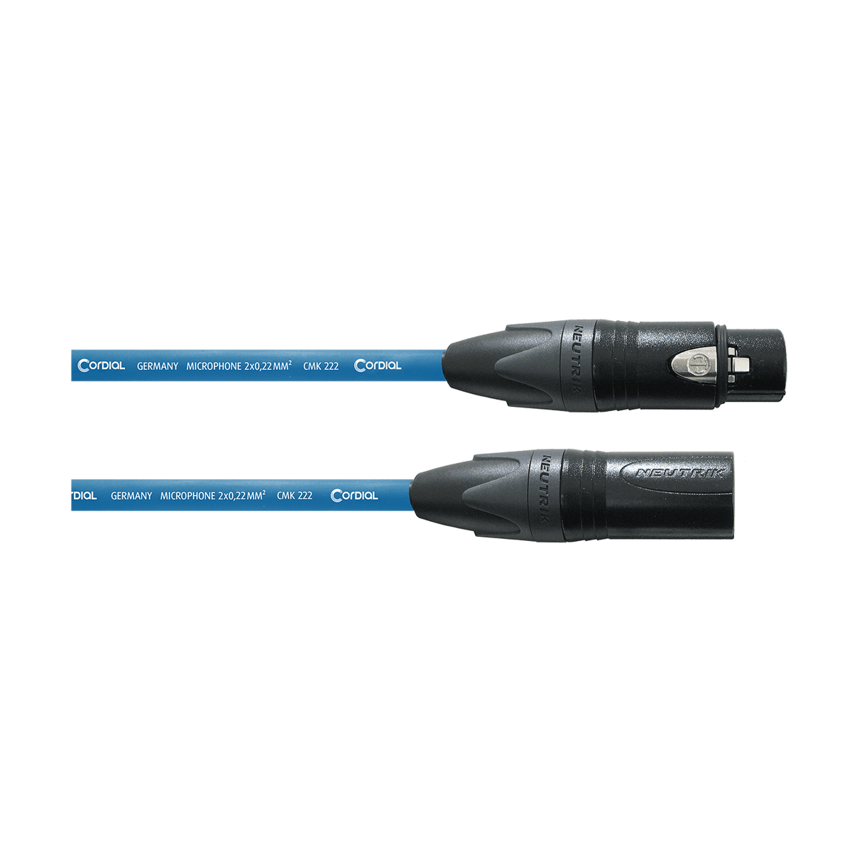Cordial CMP FM BL Select Microfoonkabel – XLR mannelijk/vrouwelijk – Blauw
