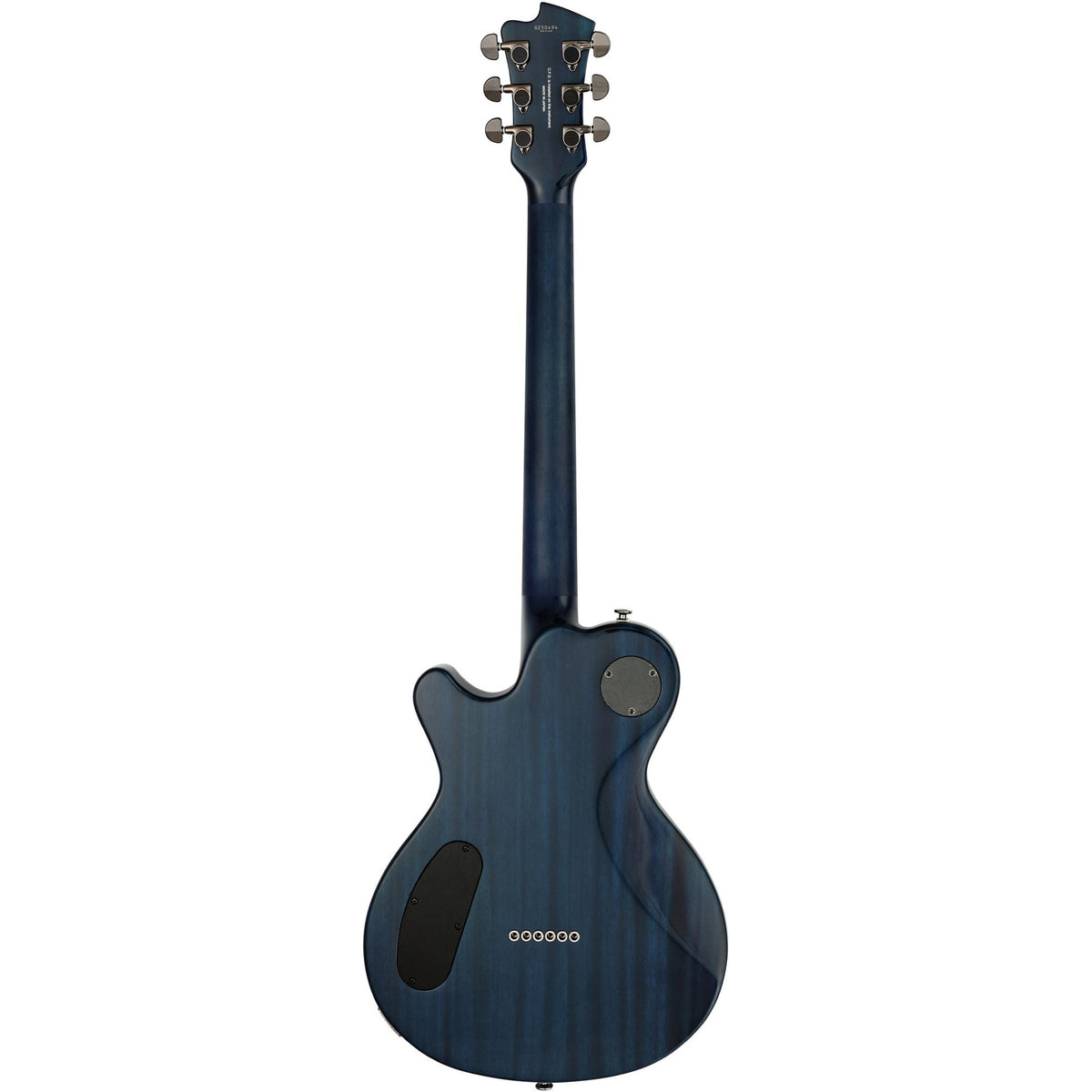 FGN Expert Flame elektrische gitaar Blue Planet Burst, Exotic Maple Top, 22 frets, met koffer