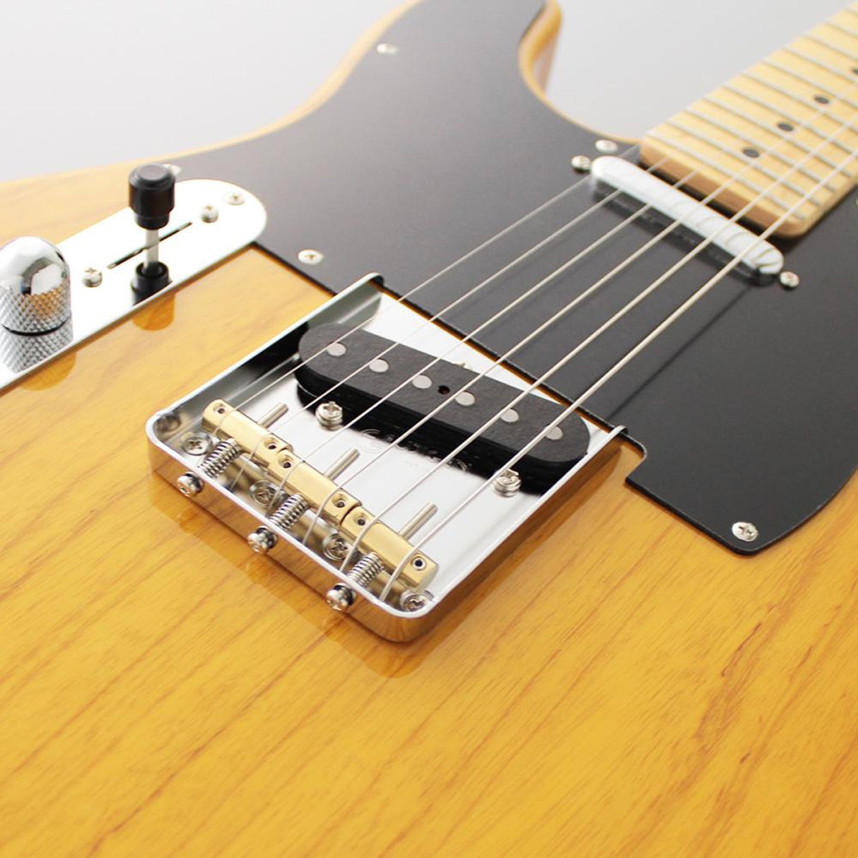 FGN Neo Classic TE100 elektrische gitaar Vintage Natural linkshandig incl. gigbag