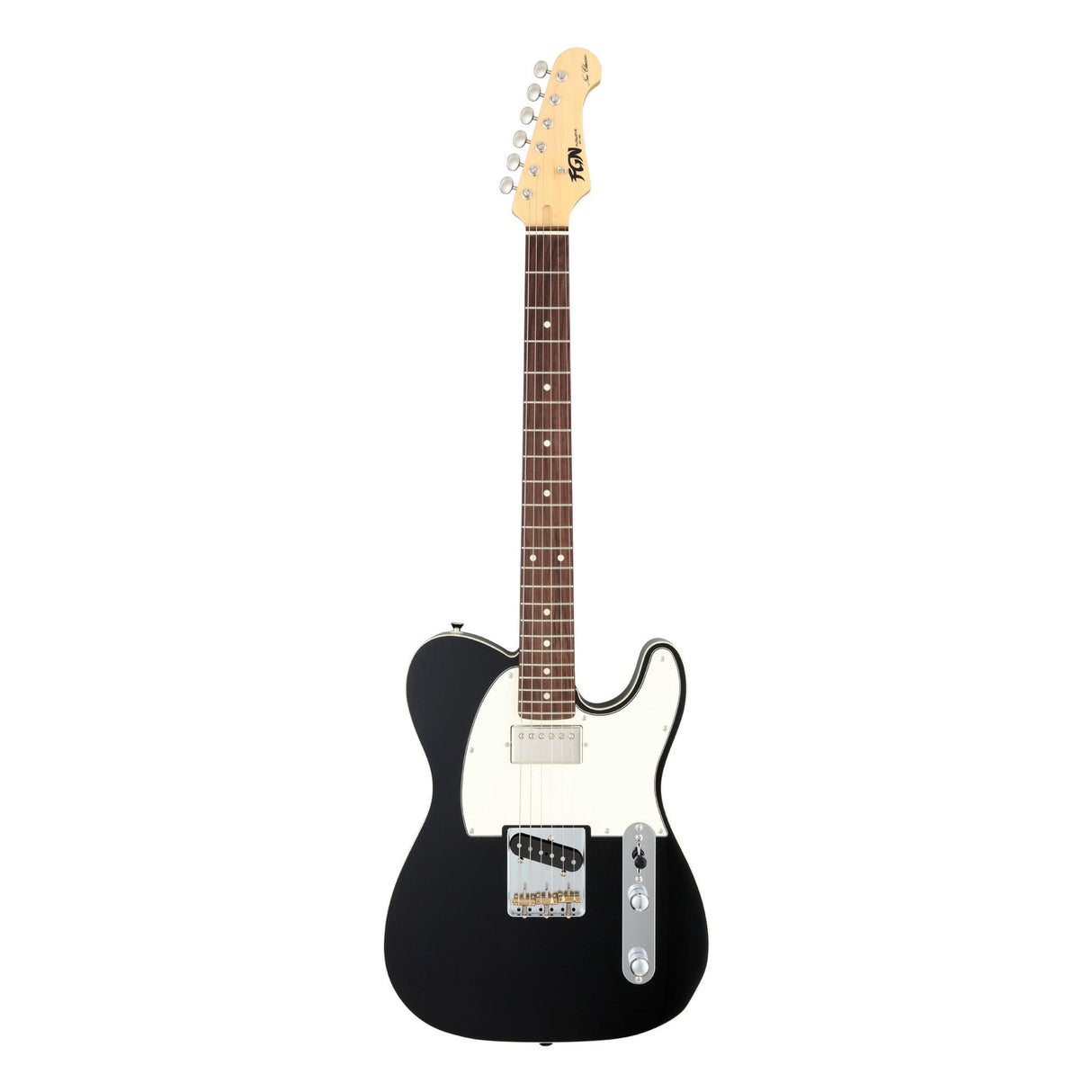 FGN Neo Classic TE210 elektrische gitaar zwart Seymour Duncan pickups