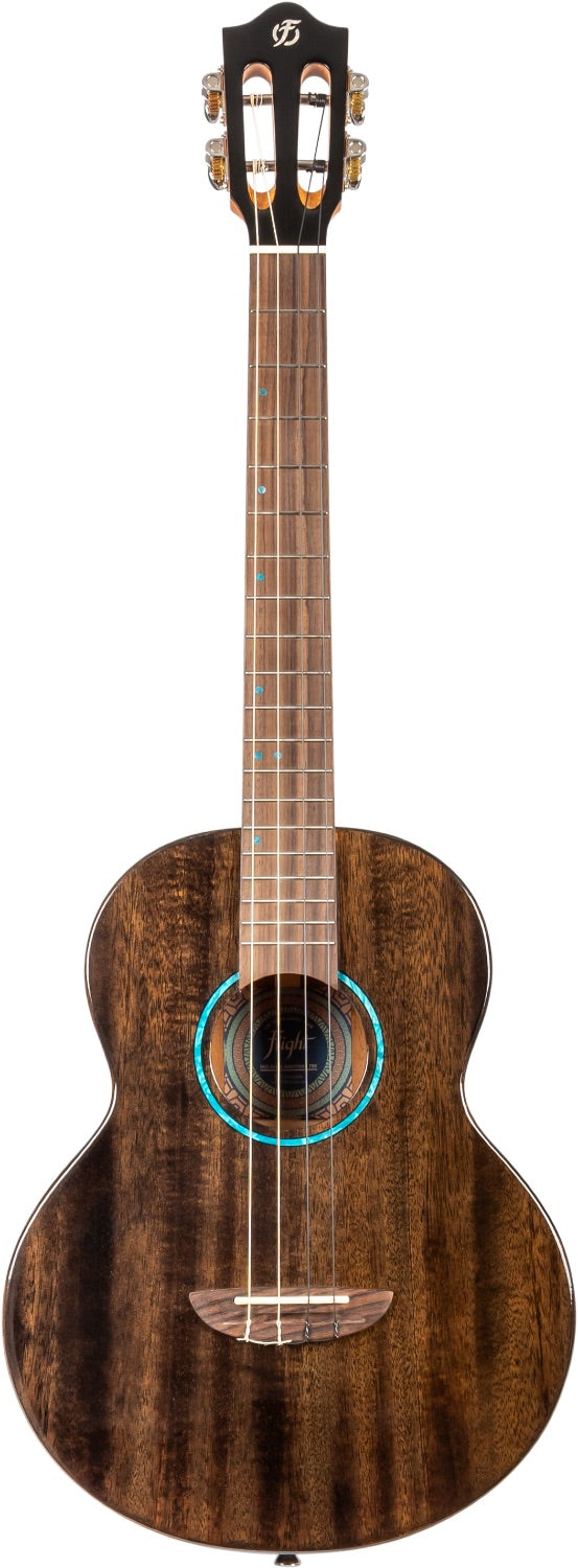 Flight Iris Tinta Baritone TBK Ukulele - Transparent Black