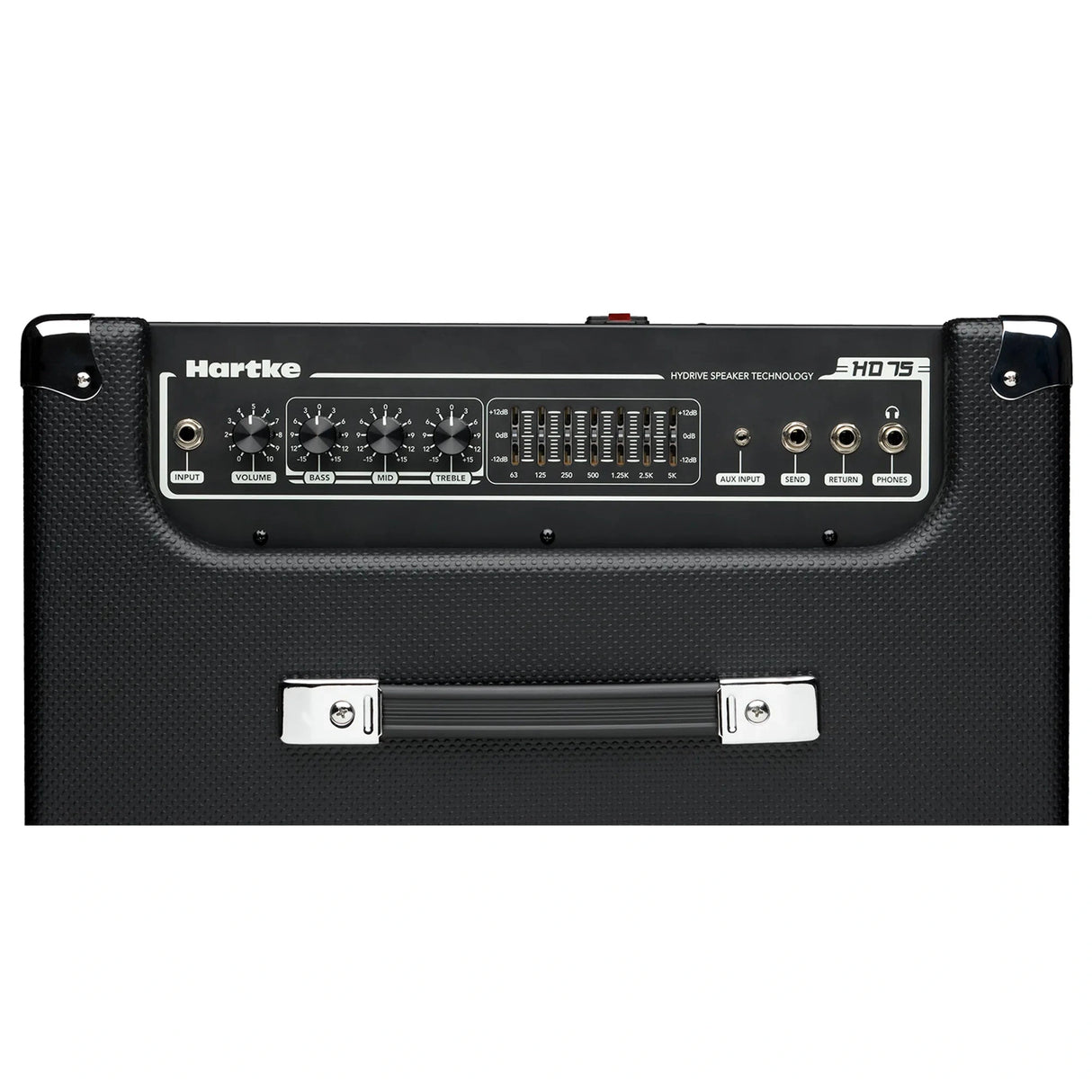 Hartke HD75 75W bascombo met 12" HyDrive speaker, 7-bands EQ en FX-loop