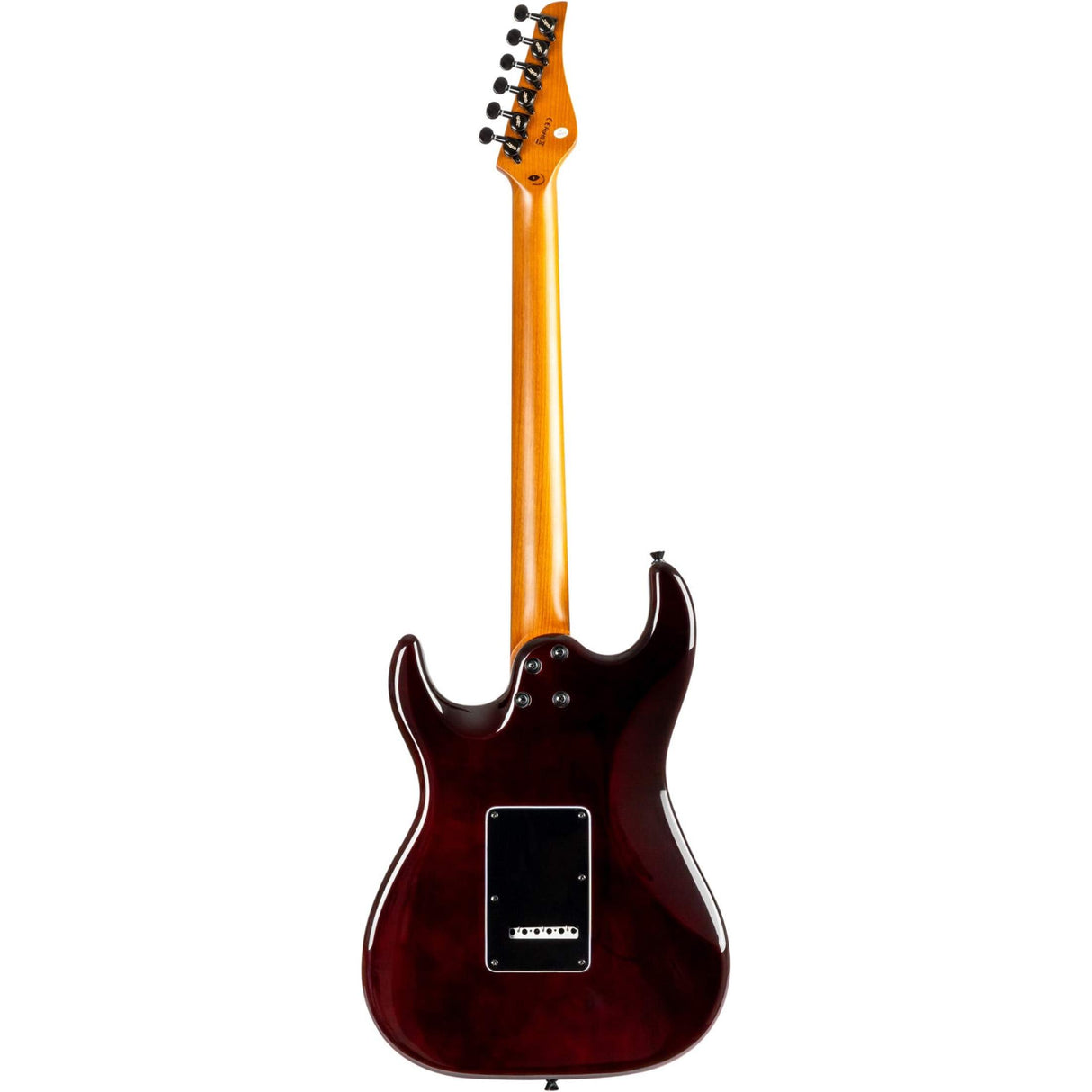JET JS-450 TGR R S-style Elektrische Gitaar HSS Tremolo Flamed Maple Top Rosewood Toets Transparant Groen