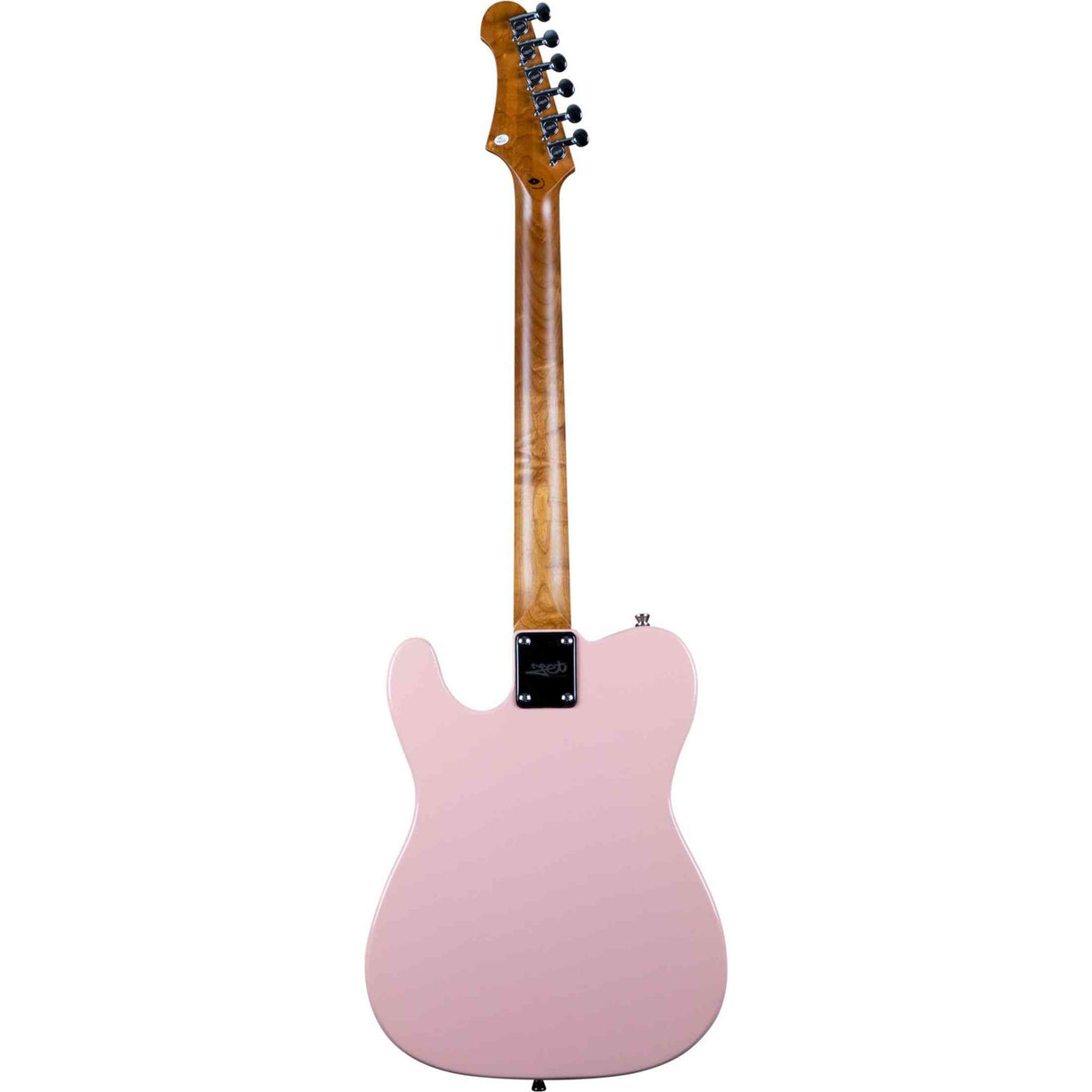 JET JT-300 PK R T-style Elektrische Gitaar SS Vaste Brug Rosewood Toets Shell Pink