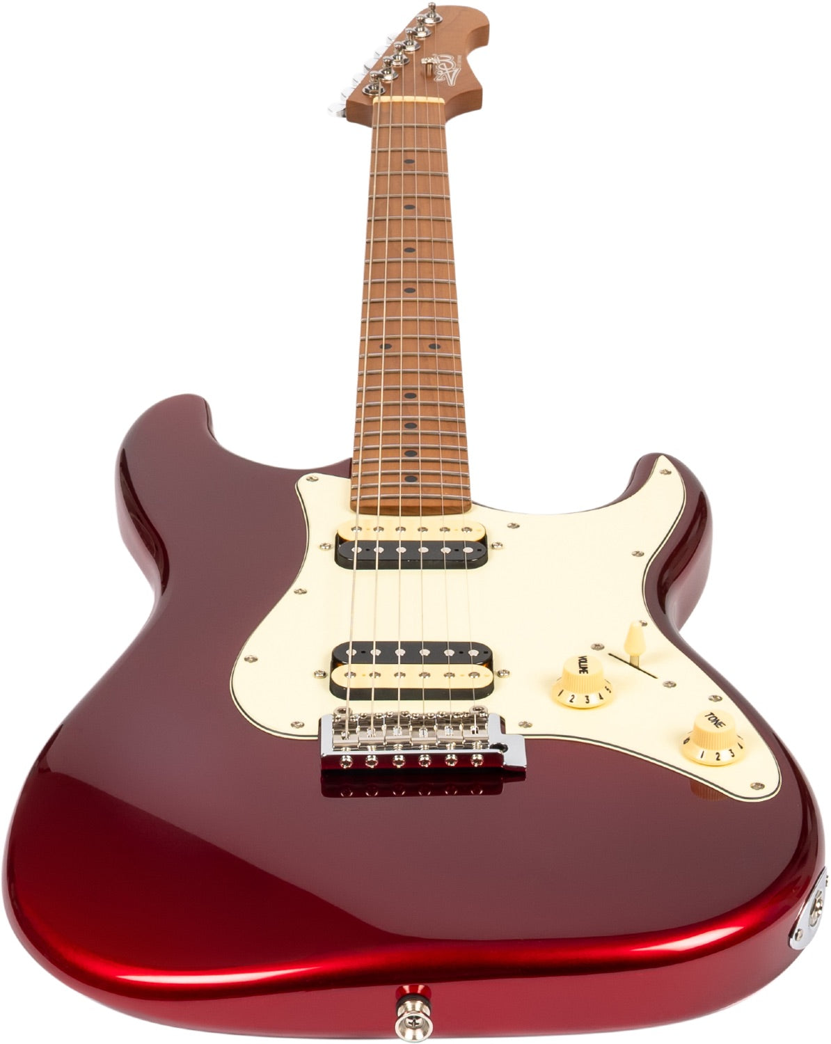 JET JS-400 CAR HH ST Style Elektrische Gitaar - Candy Red