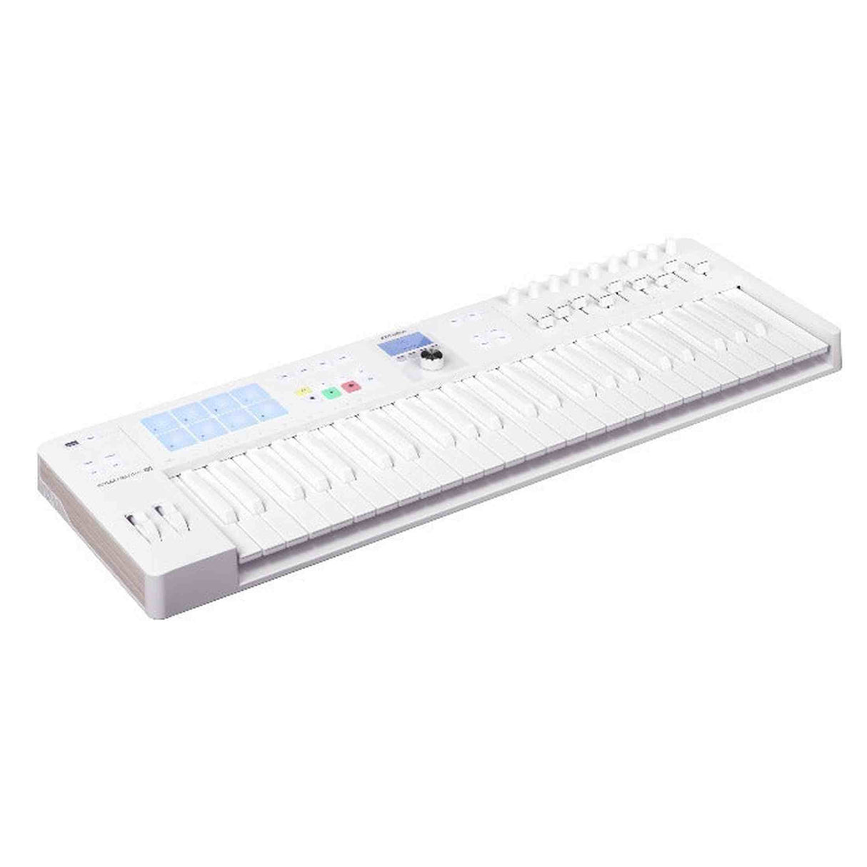 Arturia KeyLab Essential mk3 49 Alpine White – USB/MIDI keyboar, 49 toetsen en DAW-integratie