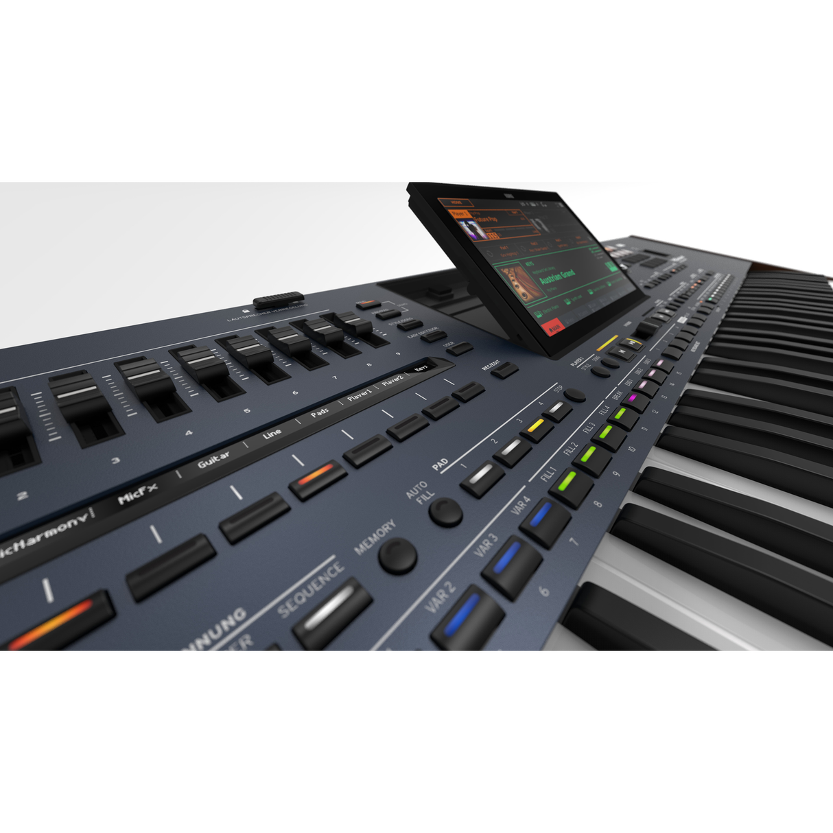 Korg Pa5X 76 MUSIKANT Arranger Keyboard met Aftertouch en touchscreen