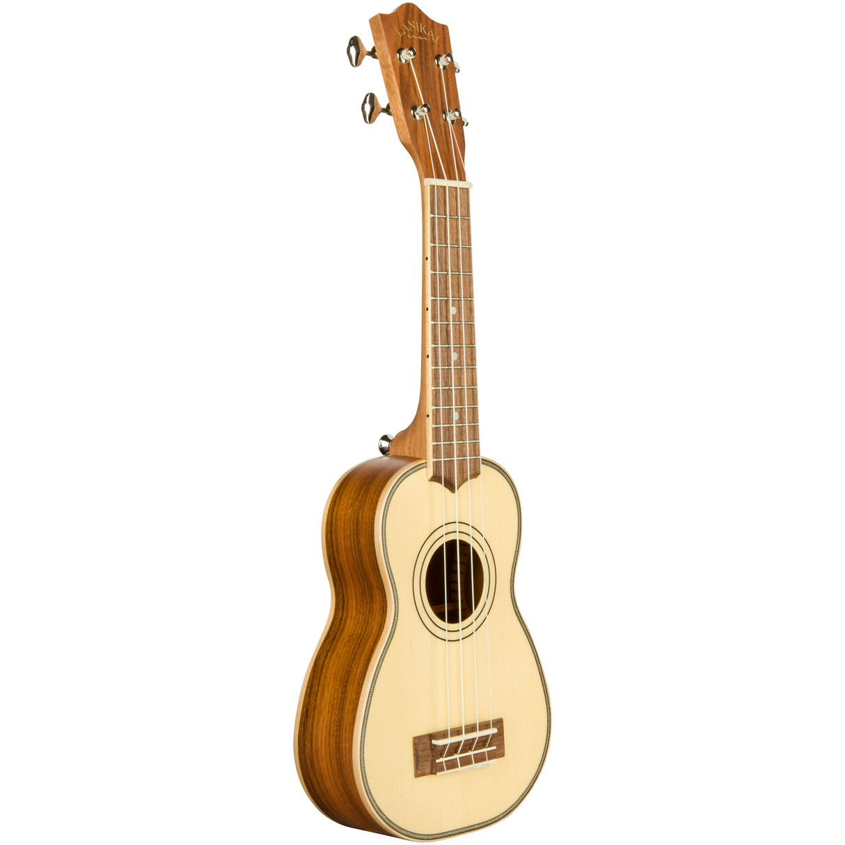 LANIKAI LKUSPST-S Sopraanukelele, Spar, SPST-S, Tas