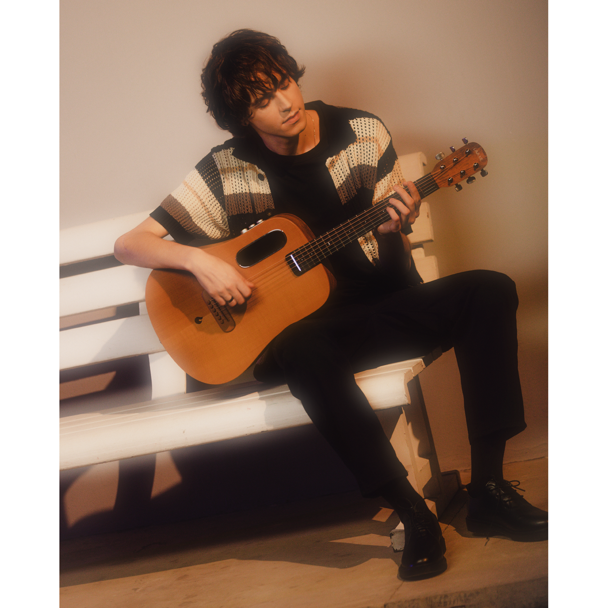 LAVA ME Air Spruce Woodgrain Brown – Smart Gitaar met FreeBoost™ Technologie