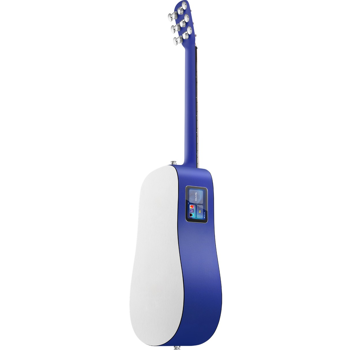 LAVA ME Play Frost White/Deep Blue – Smart Gitaar met Hilava 2.0 en Tas