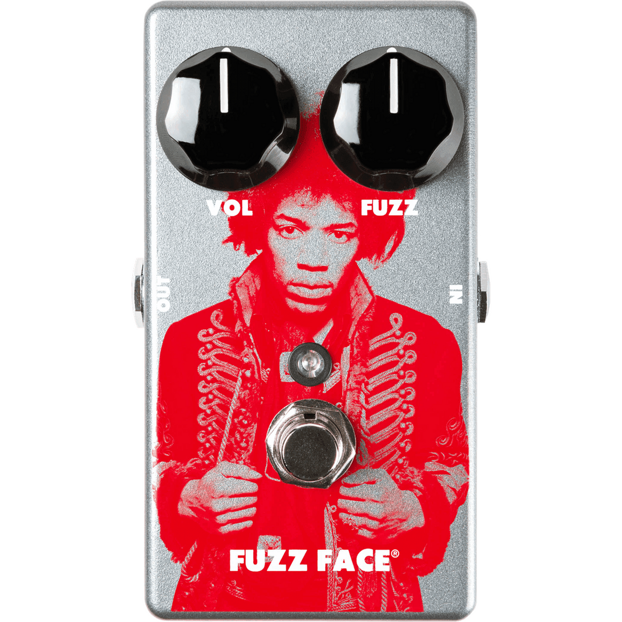 MXR JHM5 Fuzz Face Distortion – Jimi Hendrix Signature, LED en True Bypass