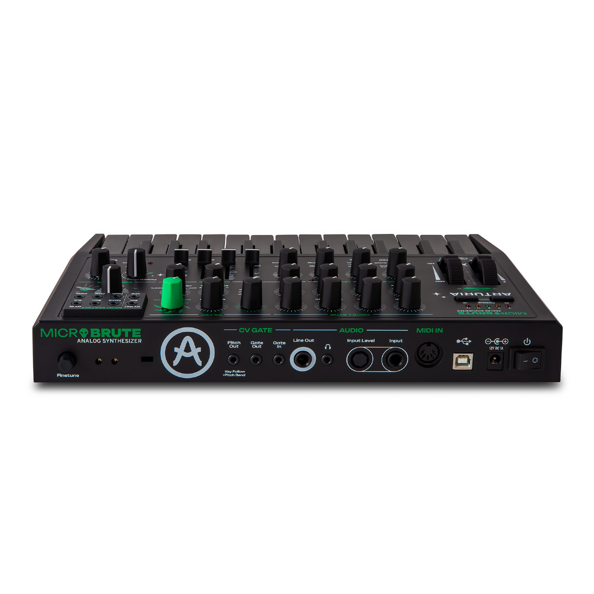 Arturia MicroBrute UFO – Analoge synthesizer met 25 toetsen, sequencer en patchbay
