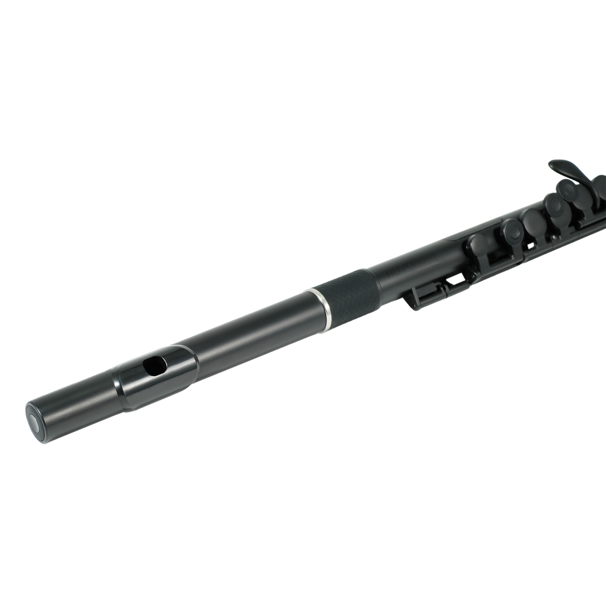 NUVO B300FBK BAND Dwarsfluit – ABS kunststof, 240 g, C-stemming, waterdicht, zwart