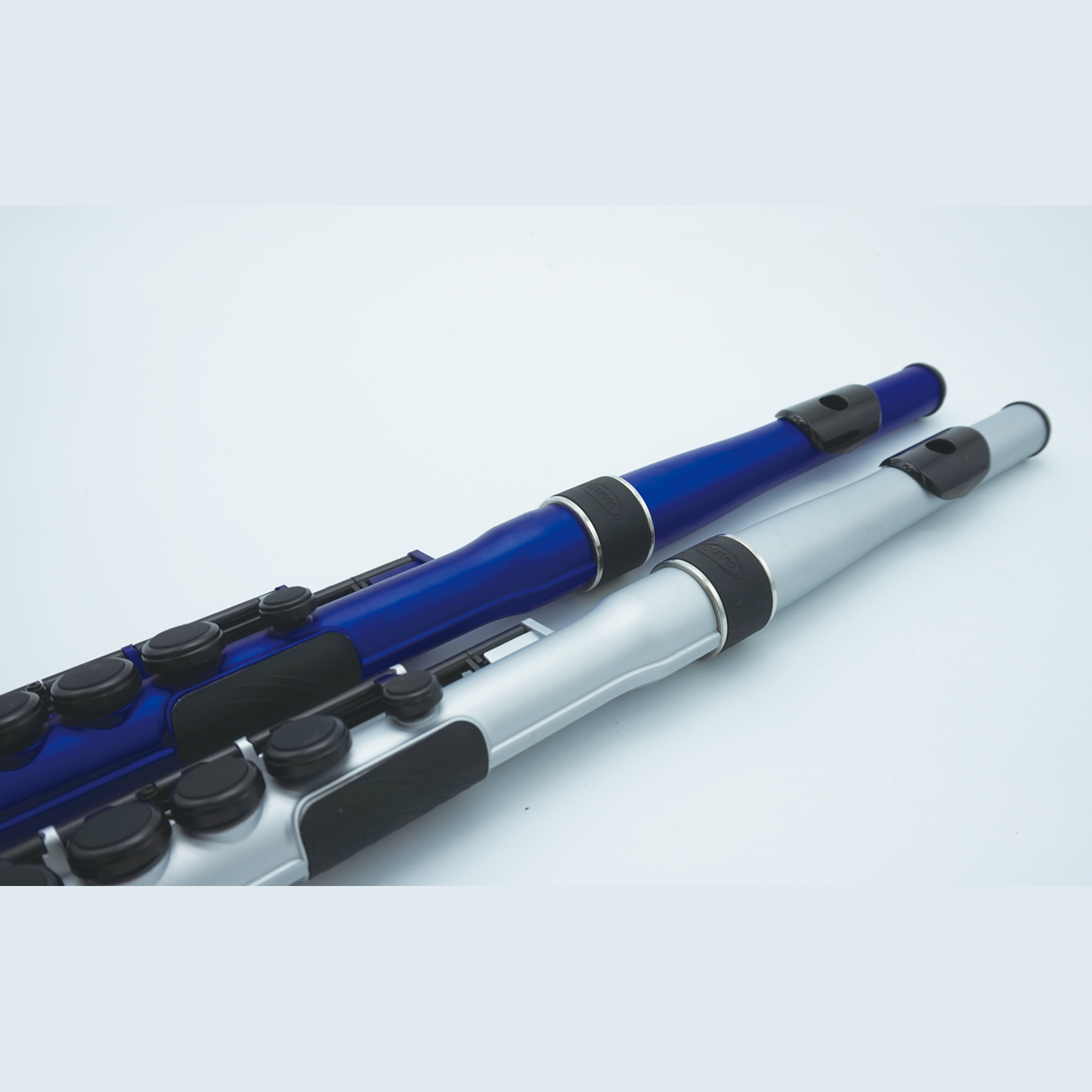 NUVO SF300FSV Student Flute 2.0 – C-stemming, 255 g, zilver, incl. blokfluitkopstuk en etui