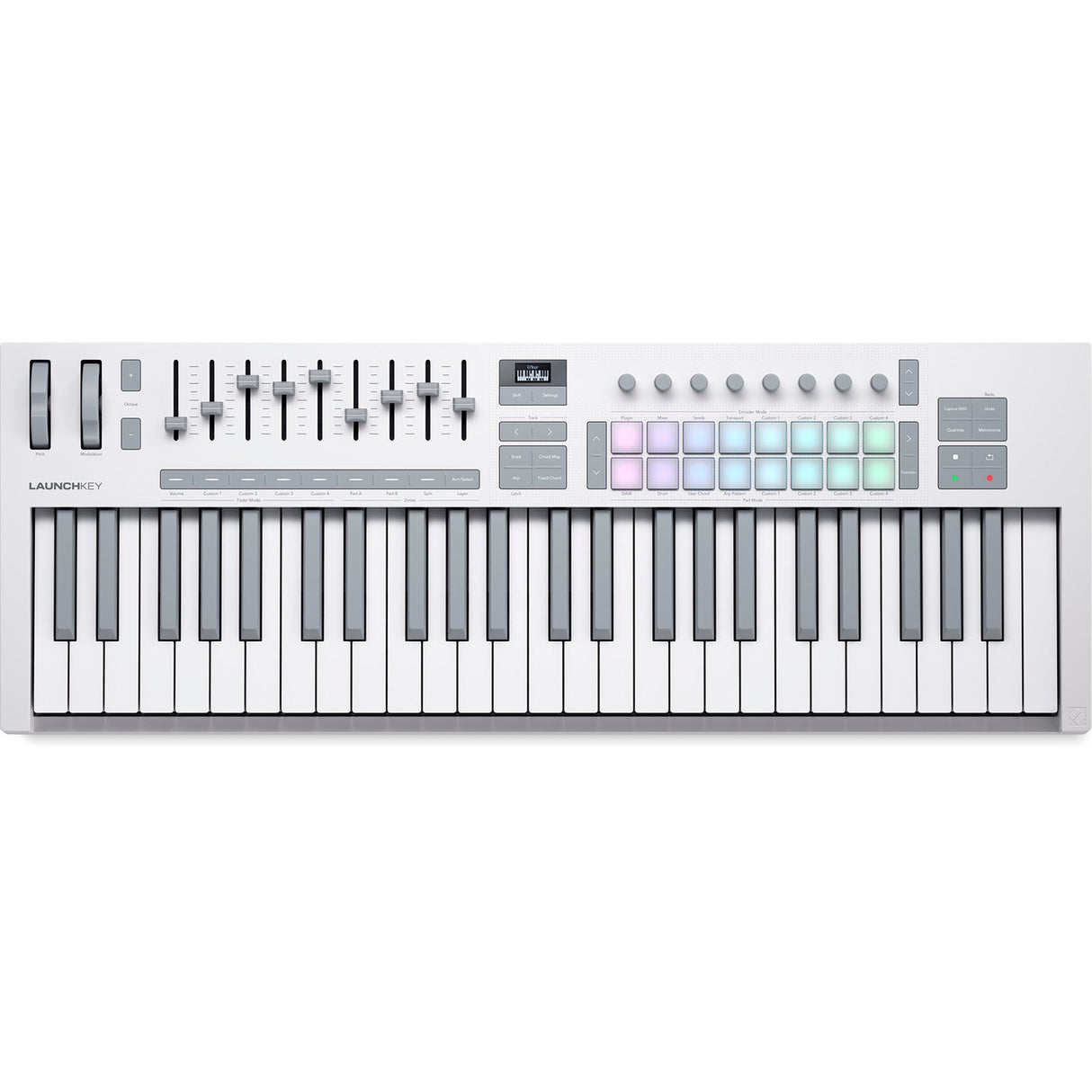 Novation Launchkey 49 MK4 WH Wit 49 Toetsen