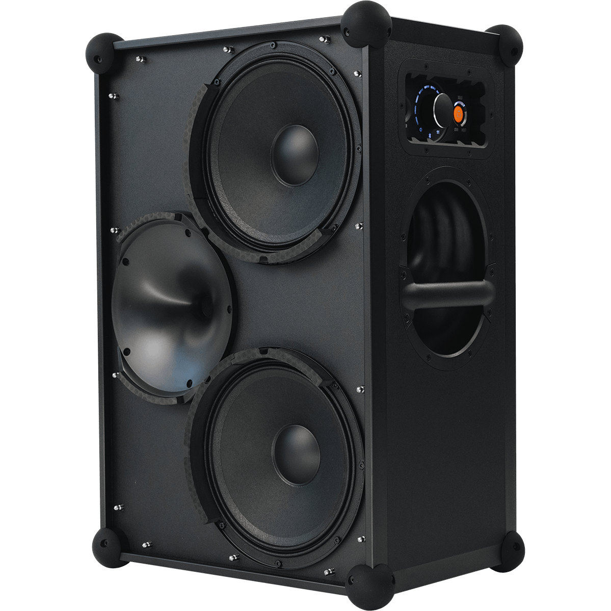 Soundboks 4 Metallic Grijs – Draagbare Outdoor Bluetooth Speaker met 40 Uur Accuduur