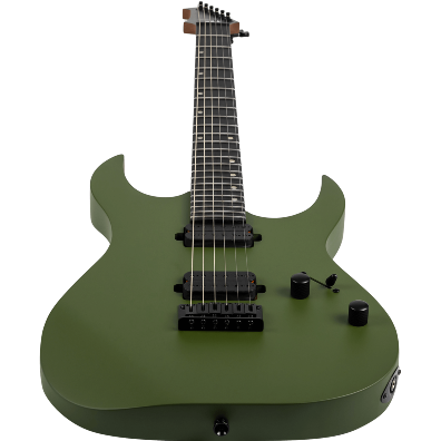 Spira Guitars S-400 MGR Satin Dark Green elektrische gitaar