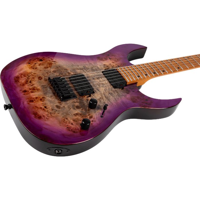 Spira Guitars S-450 TPP Transparent purple elektrische gitaar