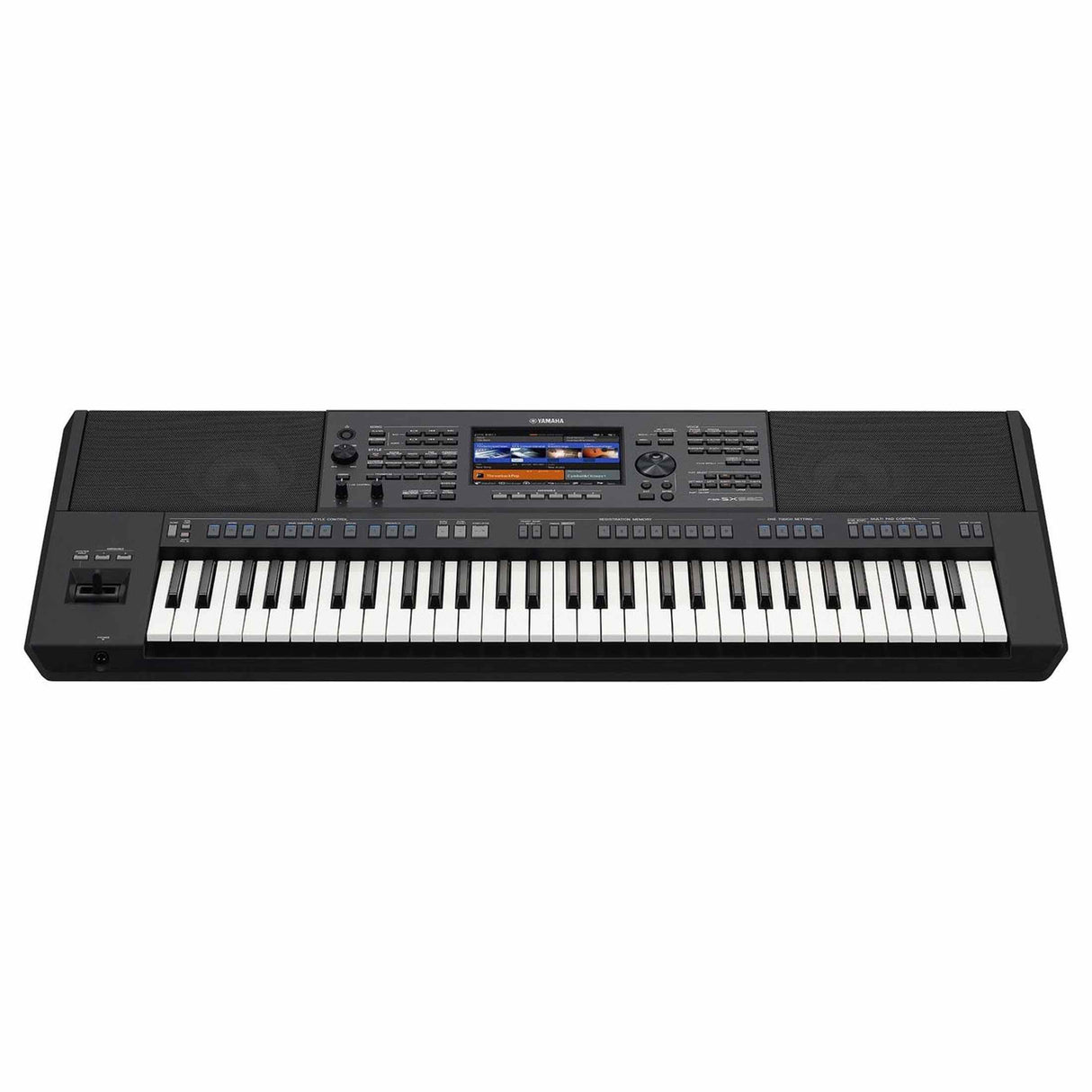 Yamaha PSR-SX920 61 Toetsen, 1587 Sounds, 575 Styles, Bluetooth, 7 Inch Touchscreen