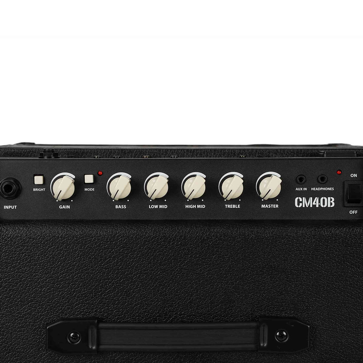 Cort CM40B Basgitaarversterker 40W met 10 inch Speaker en 2 Mid Regelaars
