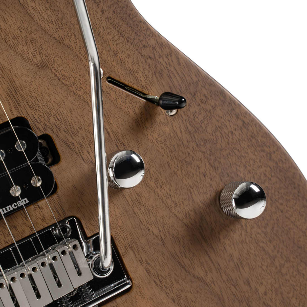 Cort G300 Raw NS Elektrische Gitaar HH Afrikaans Mahonie met Walnut Top Natural Satin en Seymour Duncan Pickups