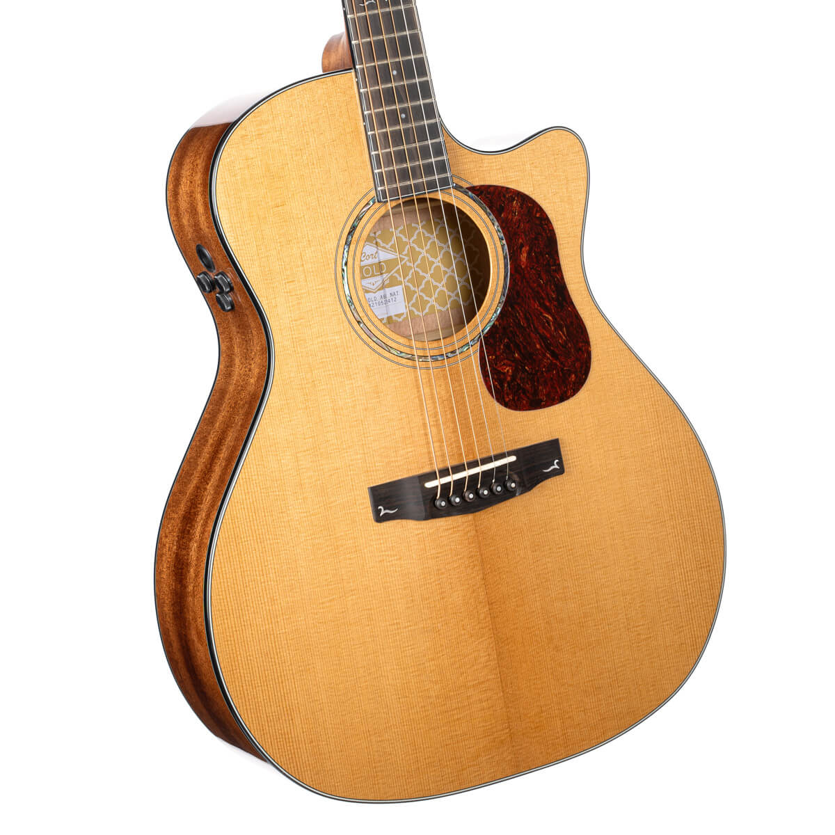 Cort Gold-A6 – Massief Sitka, Mahonie & Fishman Flex Blend