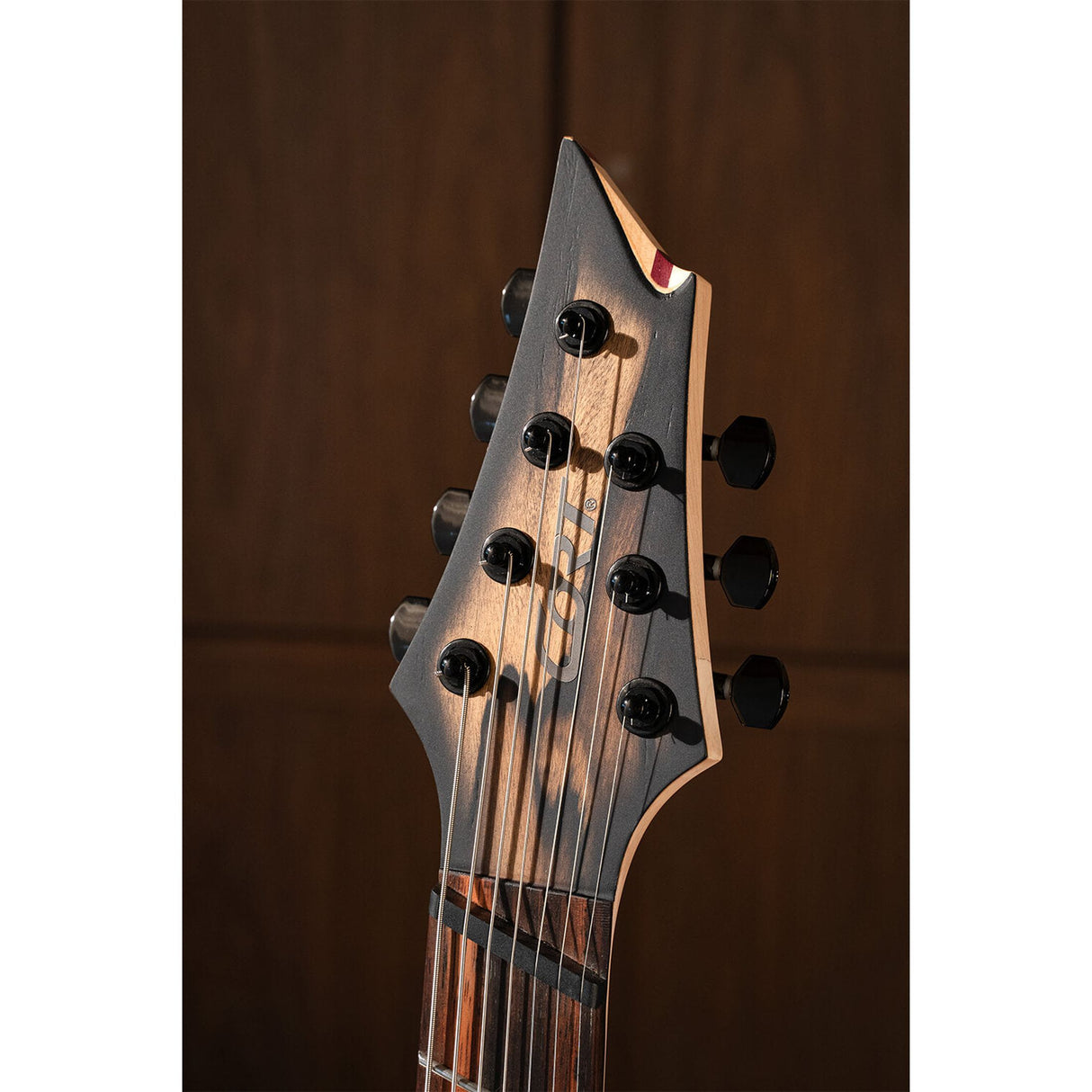 Cort KX507MS Pale Moon 7-snarige Multiscale Elektrische Gitaar Natural Black Burst