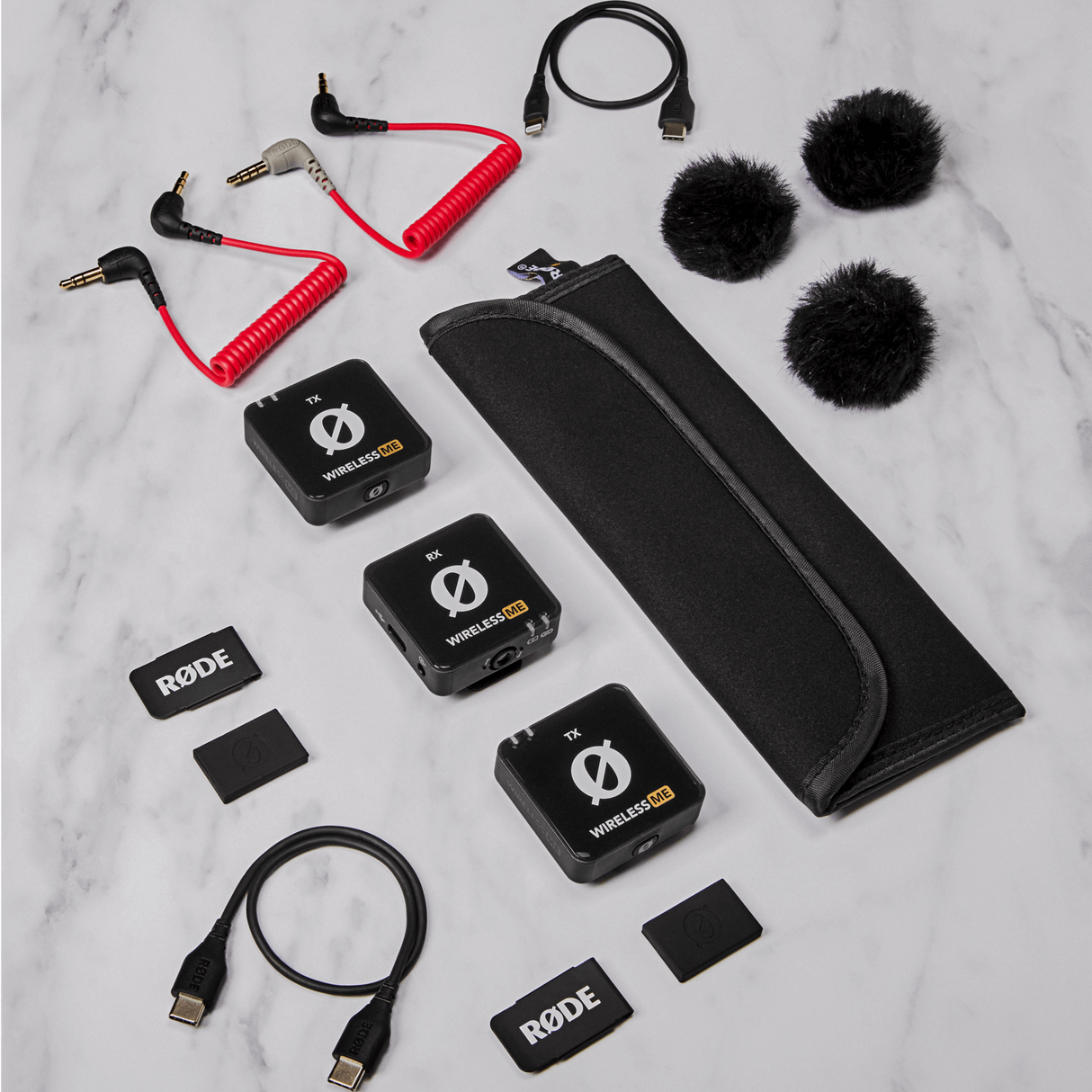 RØDE Wireless ME Dual draadloos microfoonsysteem met twee zenders en GainAssist