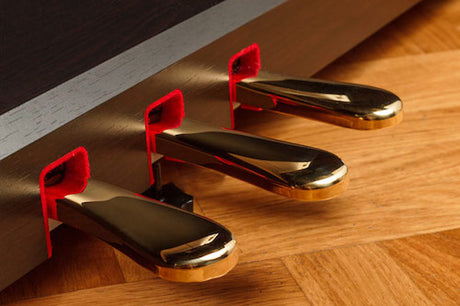 Waar dienen de pedalen voor bij een piano?