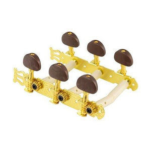 Machine heads for classical guitars