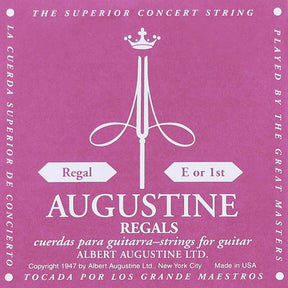 Augustine AUREG-1 E-1 snaar, clear nylon, extra high tension