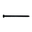 Boston PS-12-B pickup screw, 2,6x35mm, 12pcs, dome head, tapping, black