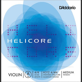 D'Addario H312-44M violin string A-2 4/4, medium, aluminum wound