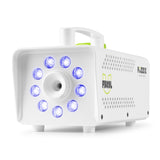 Fuzzix F509LW Party Rookmachine – 500W White Edition met 9x RGB LED’s en Draadloze Afstandsbediening