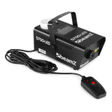 beamZ S700-LED Rookmachine 700W met Amberkleurig Vlameffect en LED-verlichting