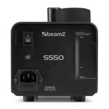 beamZ S550 Rookmachine – 550W met Draadloze Afstandsbediening en Inclusief Vloeistof