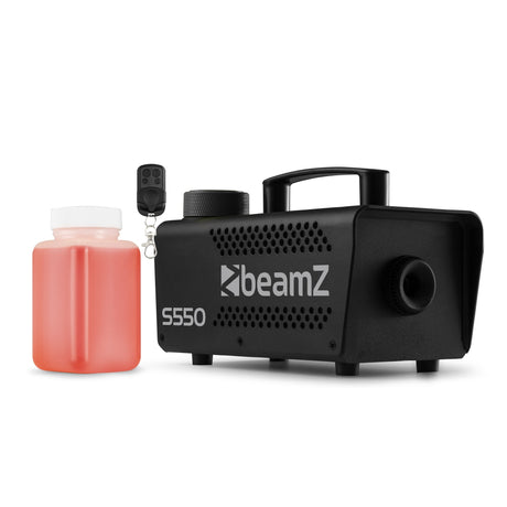 beamZ S550 Rookmachine – 550W met Draadloze Afstandsbediening en Inclusief Vloeistof