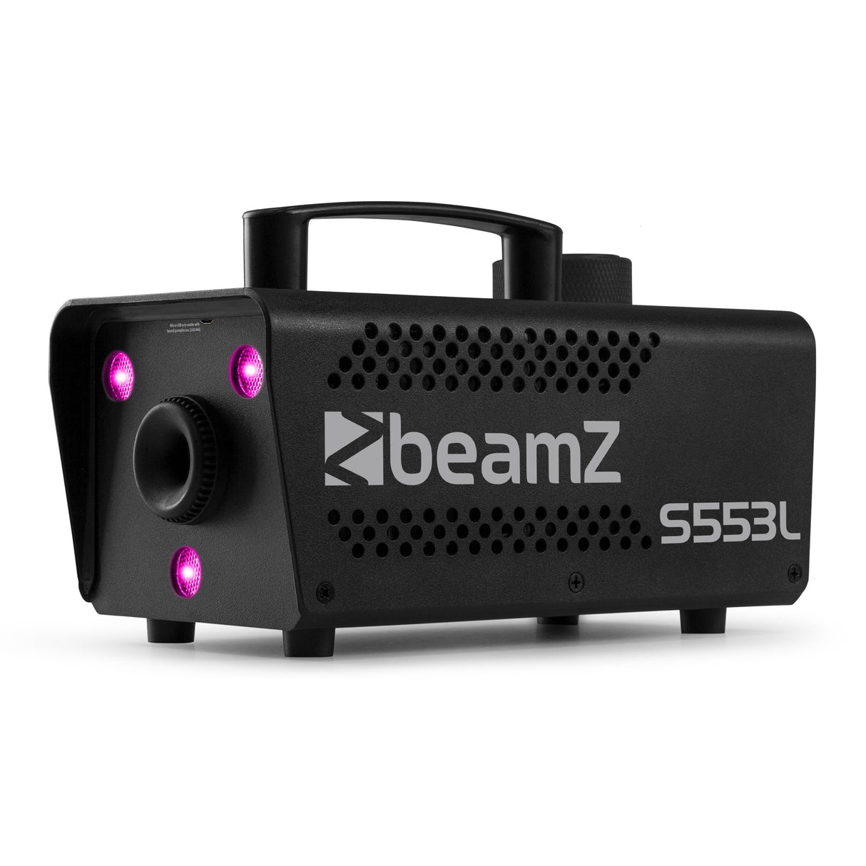 beamZ S553L Rookmachine met RGB LED's en Draadloze Afstandsbediening – 550W