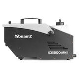 beamZ ICE1200 MKII IJs-Rookmachine 1200W met Laaghangende Rook en 1.3L Tank