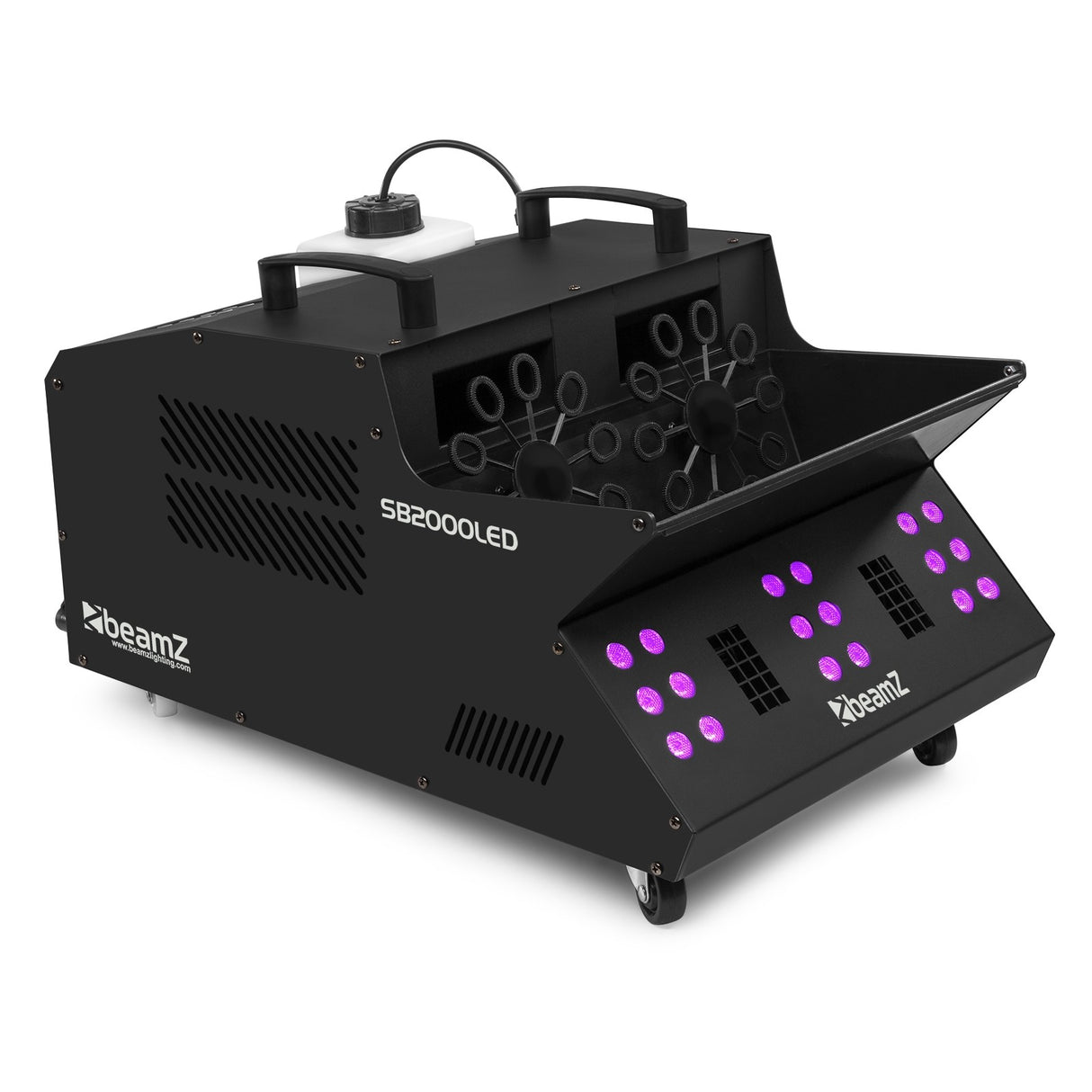 beamZ SB2000LED Rook- & Bellenblaasmachine 2000W met RGB LED’s en DMX