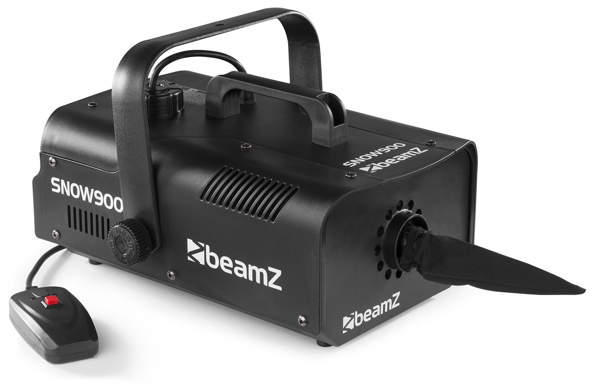 beamZ SNOW900 Sneeuwmachine 900W met 1L Tank en Afstandsbediening