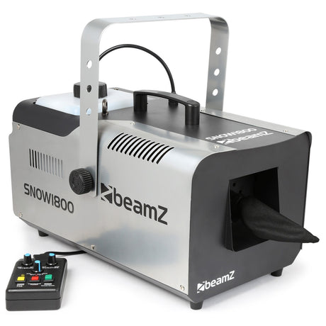 beamZ SNOW1800 Sneeuwmachine 1800W met DMX, 3.1L Tank en Afstandsbediening