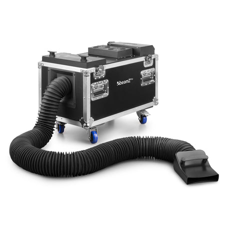 beamZ LF3000 Compacte Low Fog Machine – Ultrasoon Systeem met DMX en Flightcase