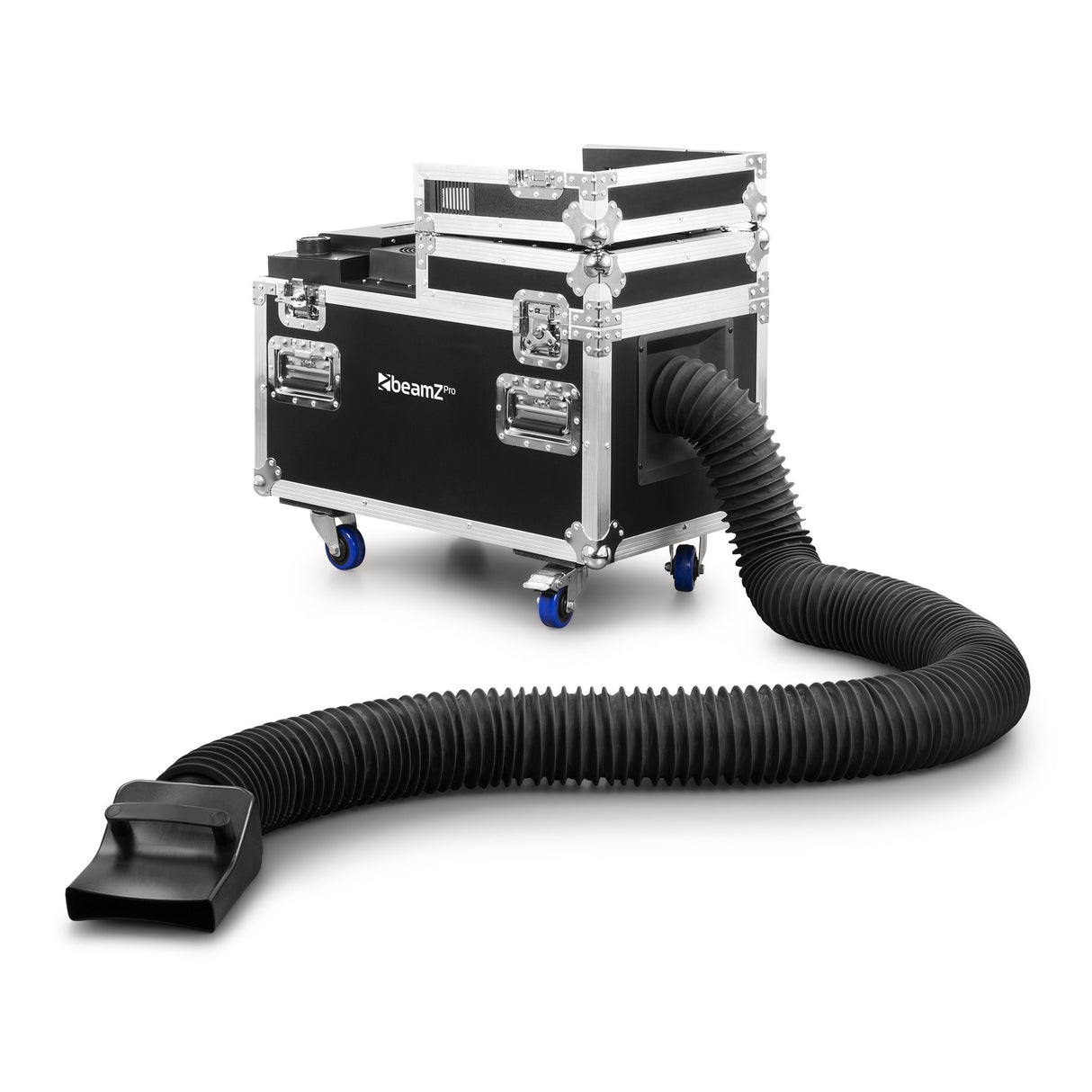 beamZ LF3000 Compacte Low Fog Machine – Ultrasoon Systeem met DMX en Flightcase