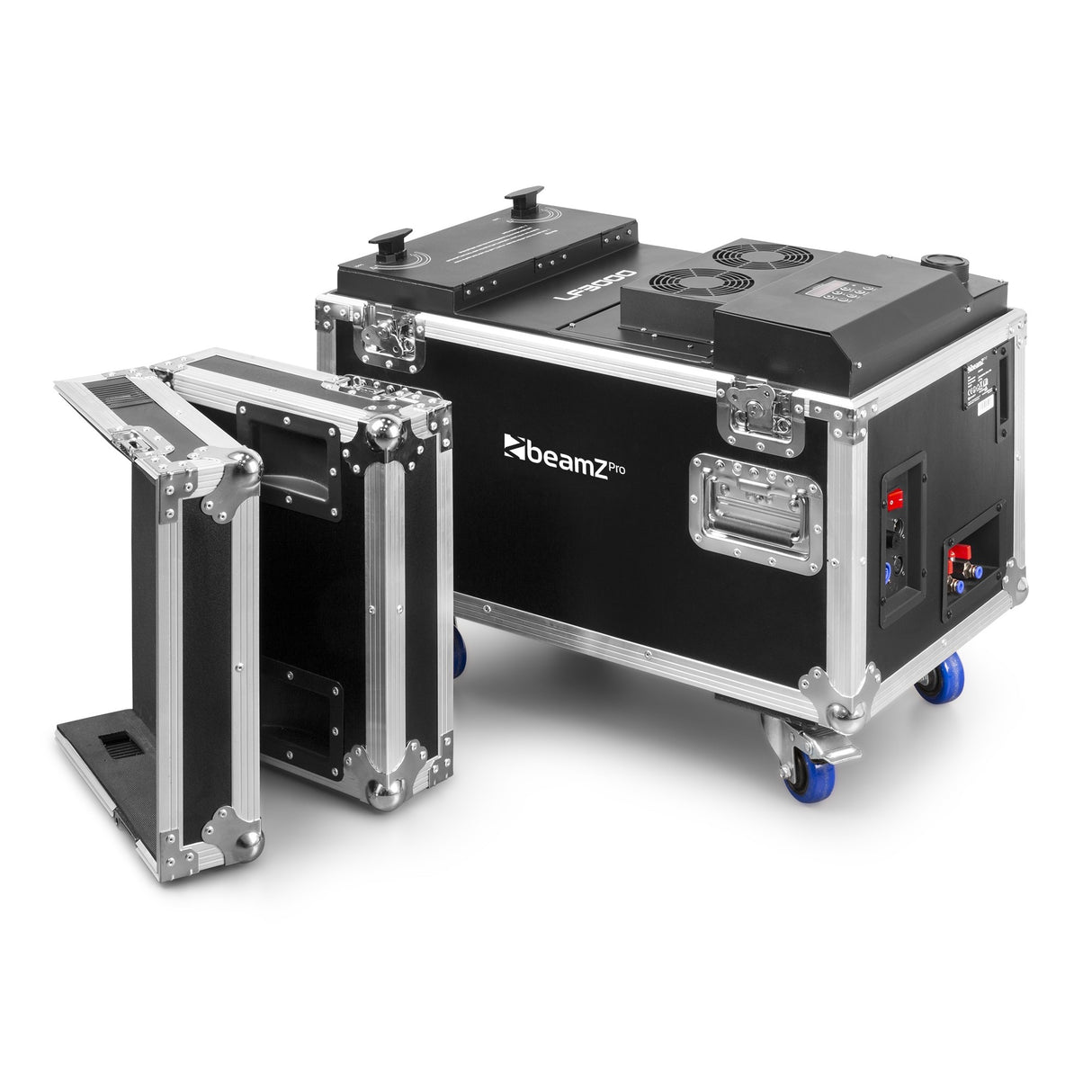 beamZ LF3000 Compacte Low Fog Machine – Ultrasoon Systeem met DMX en Flightcase